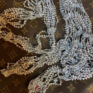 NWT Crocheted Bead scarf